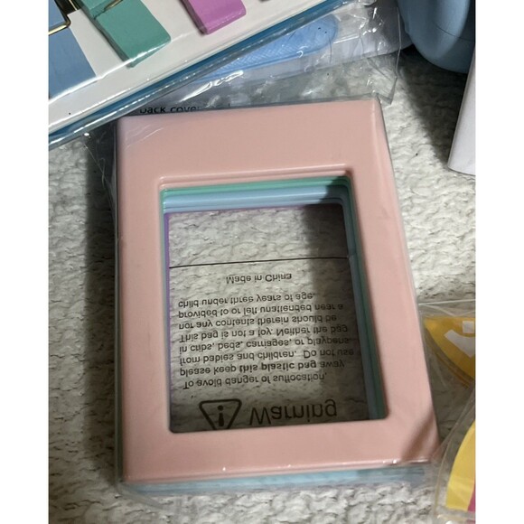 Fujifilm Instax Mini 7 Plus 7+ Instant Camera Light Blue Tested Working Bundle - Picture 7 of 10